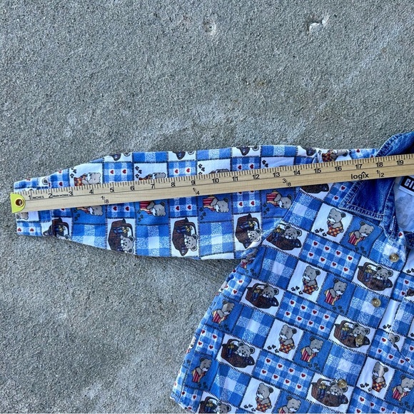 90s Gitano Long Sleeve Button Up Shirt - Picture 6 of 6